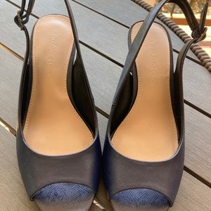 Women’s Open Toe slingback heels